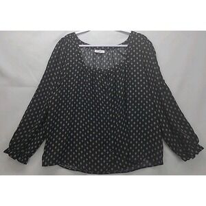 Morgan Taylor 3X Button Up Square‎ neck Office Casual Capsule